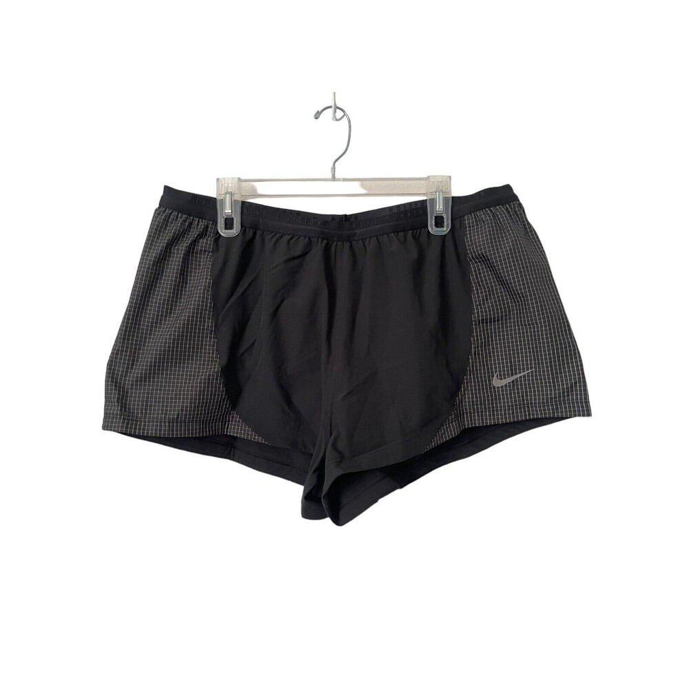 Nike Dri FIT Run Division Tempo Luxe Women's Shorts Black Size XXL‎ DD6815-010